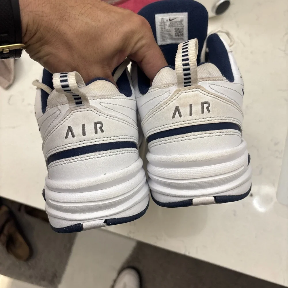 Size 13 - Nike Air Monarch IV 4E Wide White